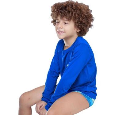 Imagem de Blusa Infantil Uv50+ Térmica Menino Proteção Solar Segunda Pele - The 