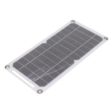 Imagem de Painel Solar,6W 5V 1000mA Sil¨ªcio Monocristalino Dur¨¢vel Semi Flex¨ªvel Port¨¢til Painel Solar Carregador Power Bank Pacote de Bateria Externa para Baixa Pot¨ºncia El¨¦trica 11,42 x 5,71in, Painel s