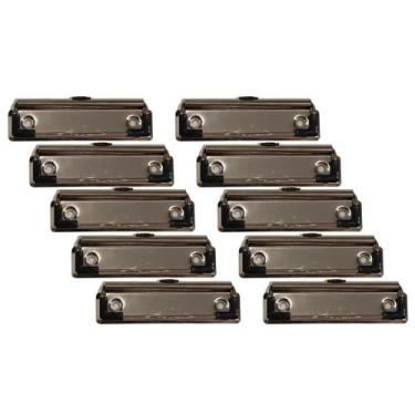 Imagem de Clips / Presilha para Pranchetas - Porta Bloco - Prata 100mm (10 un) -