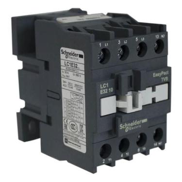 Imagem de Contator Tripolar LC1E3210B7 32A 24VCA 1NA Schneider