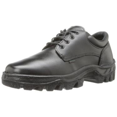 Imagem de ROCKY TMC Postal-Approved Plain Toe Sapato Oxford, Preto, 8.5 Wide