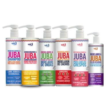 Imagem de Kit Juba Widi Care Gommage, Ondulando, Geleia, Encaracolando