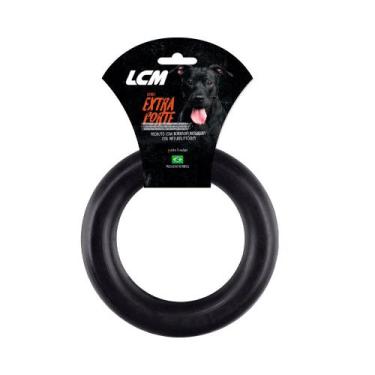 Imagem de Brinquedo LCM Anel Maciço de Borracha Extraforte para Cães