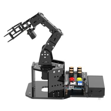 Imagem de Robotic Arm with Arduino 5DOF/Axis AI Smart Robot Arm Open Source STEM Educational Building Robotics & Engineering Kits, Science/Coding/Programming Set, miniArm Starter Kit