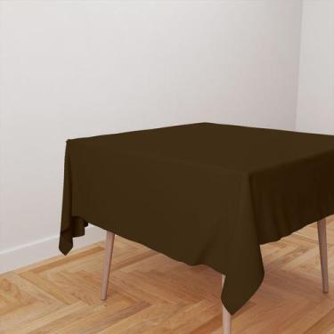 Imagem de Toalha De Mesa Quadrada 4 Lugares Tecido Oxford Lisas - 140x140cm - Co
