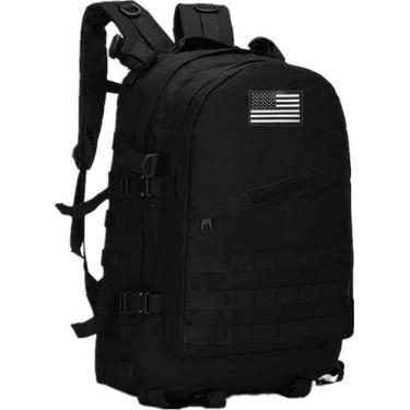 Imagem de Mochila Militar Assault Tatica Oxford 900d  40 L - Sou Preço, Preto us