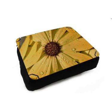Imagem de Almofada Bandeja para Notebook Laptop Coleção Estampas Flores Floral -