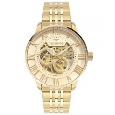 Imagem de Relógio Technos Masculino Automático Dourado G3265AR/1D