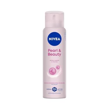 Imagem de NIVEA Desodorante Aerossol Pearl & Beauty 150ml - Proteção por 72h para axilas mais suaves e bonitas