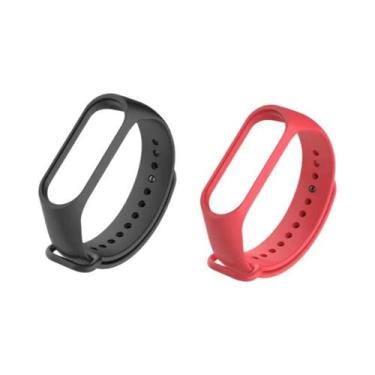 Imagem de Pulseiras de Silicone para Xiaomi Mi Band 7, 6, 5, 4 e 3 - Acessórios 