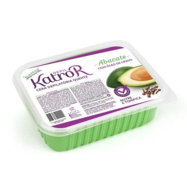 Imagem de Cera Depilatória Depil Katro R Abacate 250ml - caixa com 12 unid. - Ka