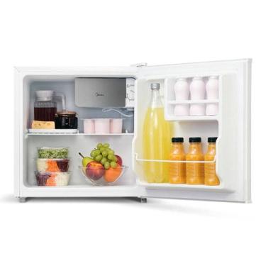 Imagem de Frigobar Midea 45L Gela Rápido Prateleiras de Vidro 220V Branco - MRC0