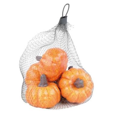 Imagem de Abobora Minimoranga - 7,5 x 6,5 cm - Halloween - 5 unidades - Cromus -
