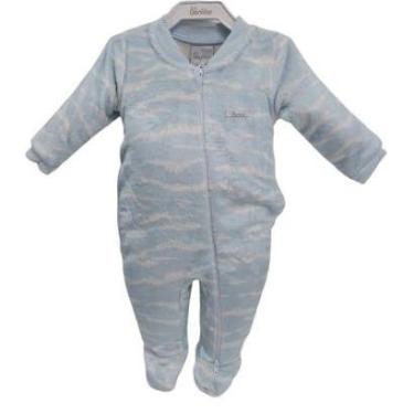 Imagem de Macacão Térmico Bebê Menino Inverno Bordado Paraiso 14530-Masculino