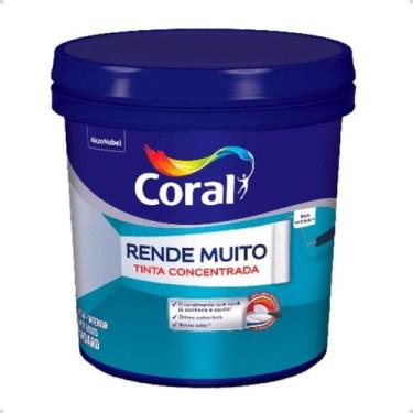 Imagem de Tinta Acrilica Rende Muito Balde 20L  Branco Fosco 