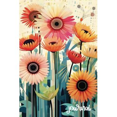 Imagem de Gerbera Daisies lined journal