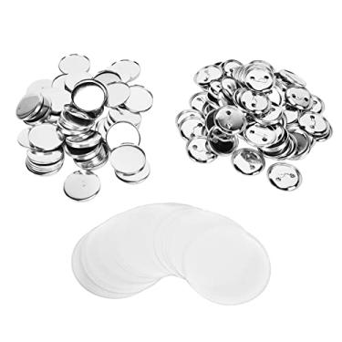 Imagem de Crachá Traseiro Crachás Brilhantes, Concha de Metal para Presentes e Lembranças, Alfinetes Em Roupas ou Bolsas, 100 Conjuntos para Presentes Fáceis de Natal, Aniversário e Feriados