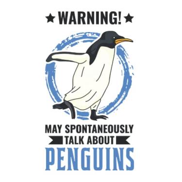 Imagem de Pinguin Tagesplaner: Warning May spontaneously talk about Penguins/Kalender 2023 & 2024 / Wochenplaner Tagesplaner Planer/Planungsbuch To-Do-Liste / 6x9 Zoll / 100 ausfüllbare Seiten