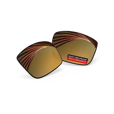 Imagem de iLikeo Lentes de reposição polarizadas de policarbonato PRO+ para óculos de sol Oakley Gascan OO9014 - Bronze Flash