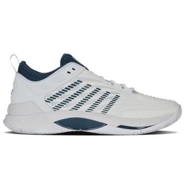 Imagem de K-Swiss Tênis masculino Hypercourt Supreme 2, Branco/Stargazer, 40