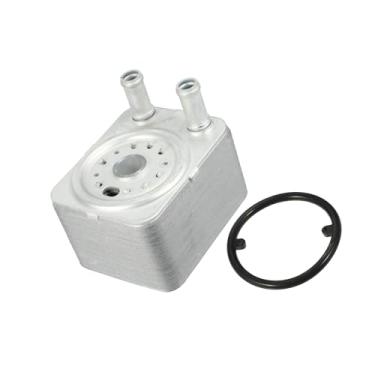 Imagem de Partuto Caixa do refrigerador de óleo do motor do carro com conjunto de junta para Volkswagen Passat Jetta Golf Eos Touareg Beetle R32 SportWagen 038117021B Substituição