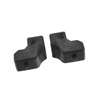 Imagem de A ABSOPRO 1 par de amortecedores de borracha para porta traseira preta esquerda direita para F250 F350 F450 2017 2019 almofada limitadora de tampa traseira substituir HC3Z-99439A00-A HC3Z-99439A00-B