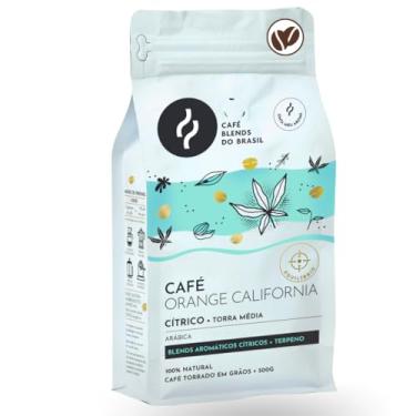 Imagem de Café Orange Califórnia Café Blends do Brasil – Grãos 500g, Café Especial 100% Natural, Torra Clara com Aromas Refrescantes de Laranja e Frutas Cítricas, Sabor Frutado e Leve, Ideal para Começar o Dia com Energia