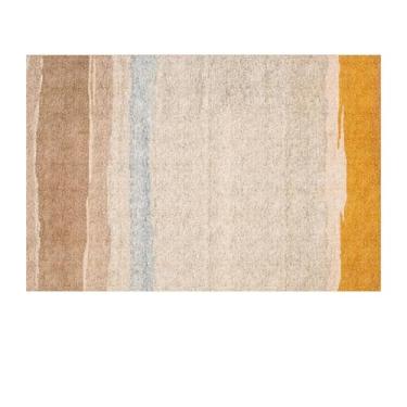 Imagem de HJZSZX Sala de estar Tapete Cor Estampa Quarto Cabeceira Tapete Pelúcia Fofo Sofá Mesa de Centro Tapete de Chão,QH2343,YD,A,100x160cm