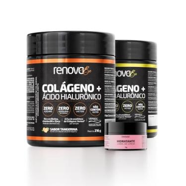 Imagem de Kit 2 Colágenos Renova Be Verisol Com Ácido Hialurônico (1 Tangerina - 1 Tropical)