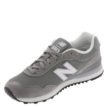 Imagem de New Balance Tênis feminino 515 V3, Cinza ardósia/branco, 7.5
