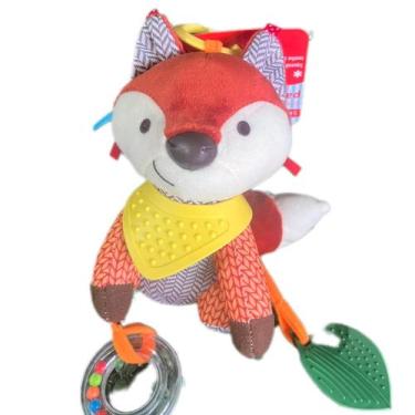 Imagem de Pelúcia Sensorial Interativa chocalho conforto bebê animais - 70P, Rap