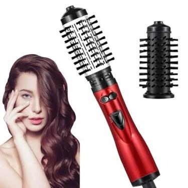 Imagem de Escova Secadora e Modeladora Rotativa 4 em 1 – Alisa, Enrola, Modela e Seca com Íons Negativos, 360° de Rotação, 2 Temperaturas, Revestimento Cerâmico 110v