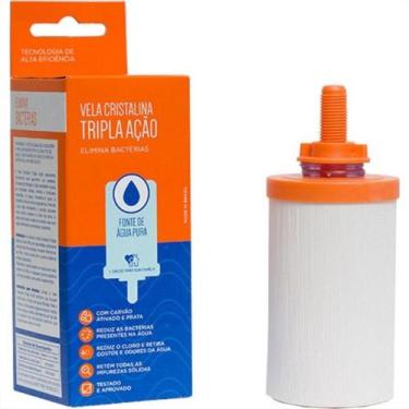 Imagem de Vela Filtro Barro Elite Carvao Tripla Acao 60028 - Kit C/12 - ELITE FI