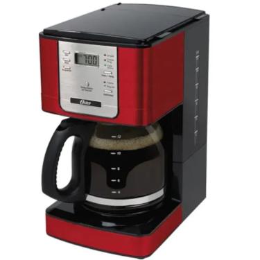 Imagem de Cafeteira Eletrica Digital Programavel Oster  Faz 12 Cafes Luxx Red 127V