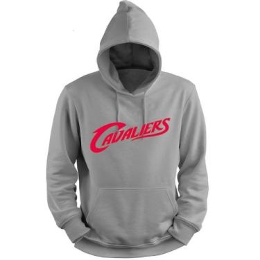 Imagem de Blusa Moletom Capuz Basquete Cleveland Cavalierss Basketball - Loja Wh