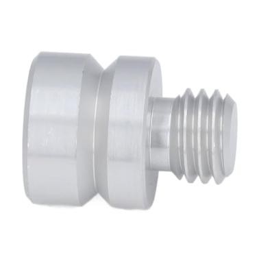 Imagem de Adaptador de Prisma da Pesquisa, Adaptador Versátil do Prisma, Alumínio Construído 5/8-11 Adaptador de Comprimento de 20 Mm para GPS Rtk Estação Total, Níveis