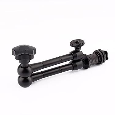 Imagem de Braço Mágico Articulado de Fricção Ajustável Com Design Preciso e Adaptadores de Parafuso de 1/4 '' para Câmera DSLR/LCD/Monitor
