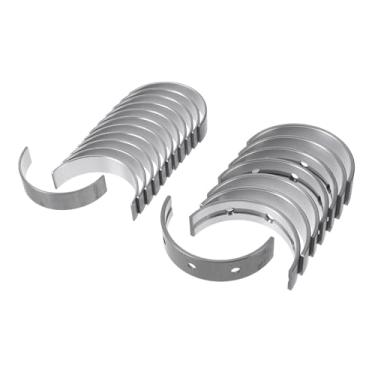 Imagem de ACROPIX Kit de rolamento principal e biela Nº 1170131030/1304131051 para Toyota Highlander 2005-2015 Rolamento da haste do virabrequim do motor metal prateado 20 peças