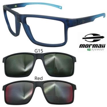 Imagem de Oculos Mormaii 6127 Swap 5 KC6 Com 2 Clipons G15 e RED, G15, Red