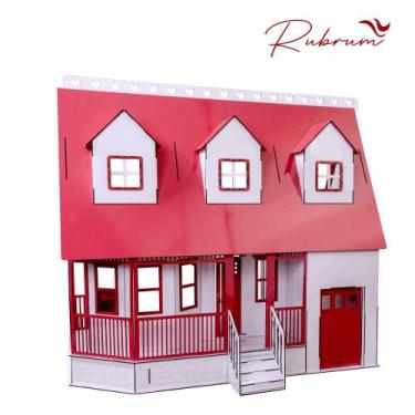 Imagem de Casa de Bonecas Escala Barbie Mod Victoria RUBRUM - Darama