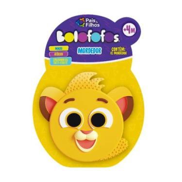Imagem de Mordedor Bolofofos Bebê 4 Meses Pow Rick Sophie Massageador Gengiva Ma