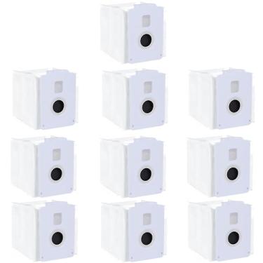 Imagem de Saco de pó de substituição A93 para LG CordZero All-in-One Tower compatível com LG A939KBGS, LG A938KBGS, LG A937KGMS, LG A949KTMS Sacos de vácuo sem fio para eliminação de sujeira (10 pacotes)
