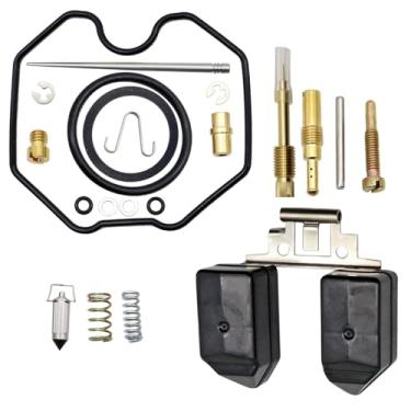 Imagem de SecosAutoparts Kit de reconstrução de carburador adequado para Honda XR100 1981-1984 CRF100F 2004-2007 XR100R 1995-2003 XL100S 1979-1985 XL125S 1979-1985 XR200R 1988 6-1999 7 XR200 1980-1984
