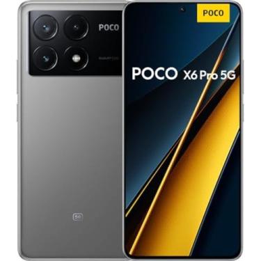 Imagem de Smartphone X6 Pro 5G 512GB 12GB RAM Dual SIM Tela 6.67" - Cinza