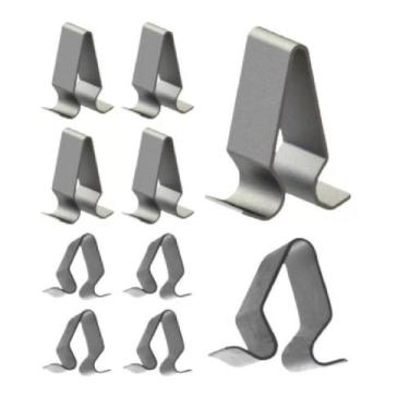 Imagem de 10 Presilha Metal Vw Fixa Aplique soleira forro Tampa Acabamento - ach