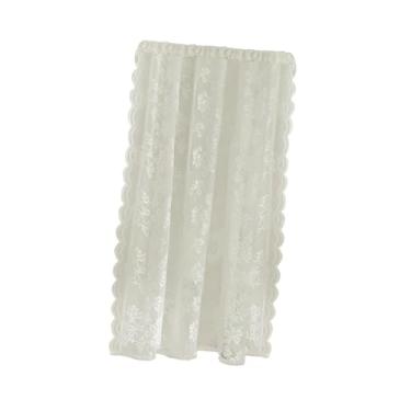 Imagem de WeiLaiKeQi Cortina de renda Curtain filtro Filtro de elegante Voile Janela Janela Tulle Curta, 100x200cm