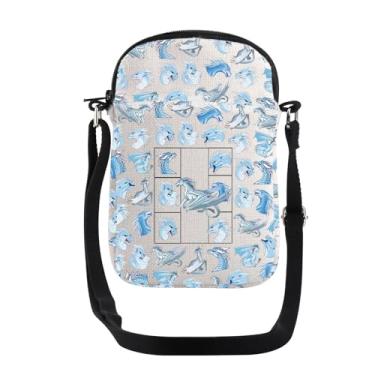 Imagem de JYTAPP Bolsa tiracolo Wings Dragon Novel Merch In My Dragon Era, presente para livros, bolsa de dragão, Darkstalker, Bege, Small