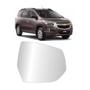 Imagem de Lente Retrovisor Blawer Spin 2013 em Diante Lado Esquerdo