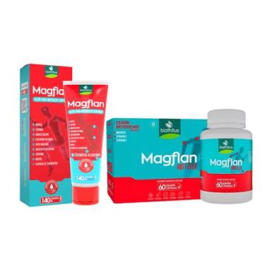 Imagem de Kit Loção Para Massagem Colágeno Magflan Arti-Flex-Biofhitus