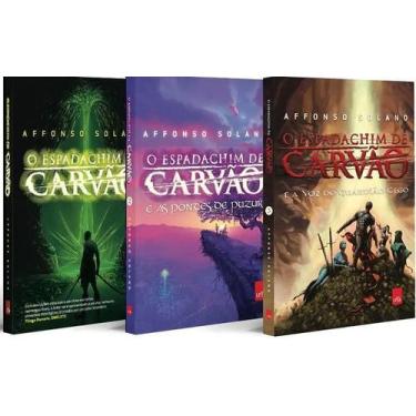 Imagem de KIT 3 LIVROS  Affonso Solano O Espadachim de Carvão